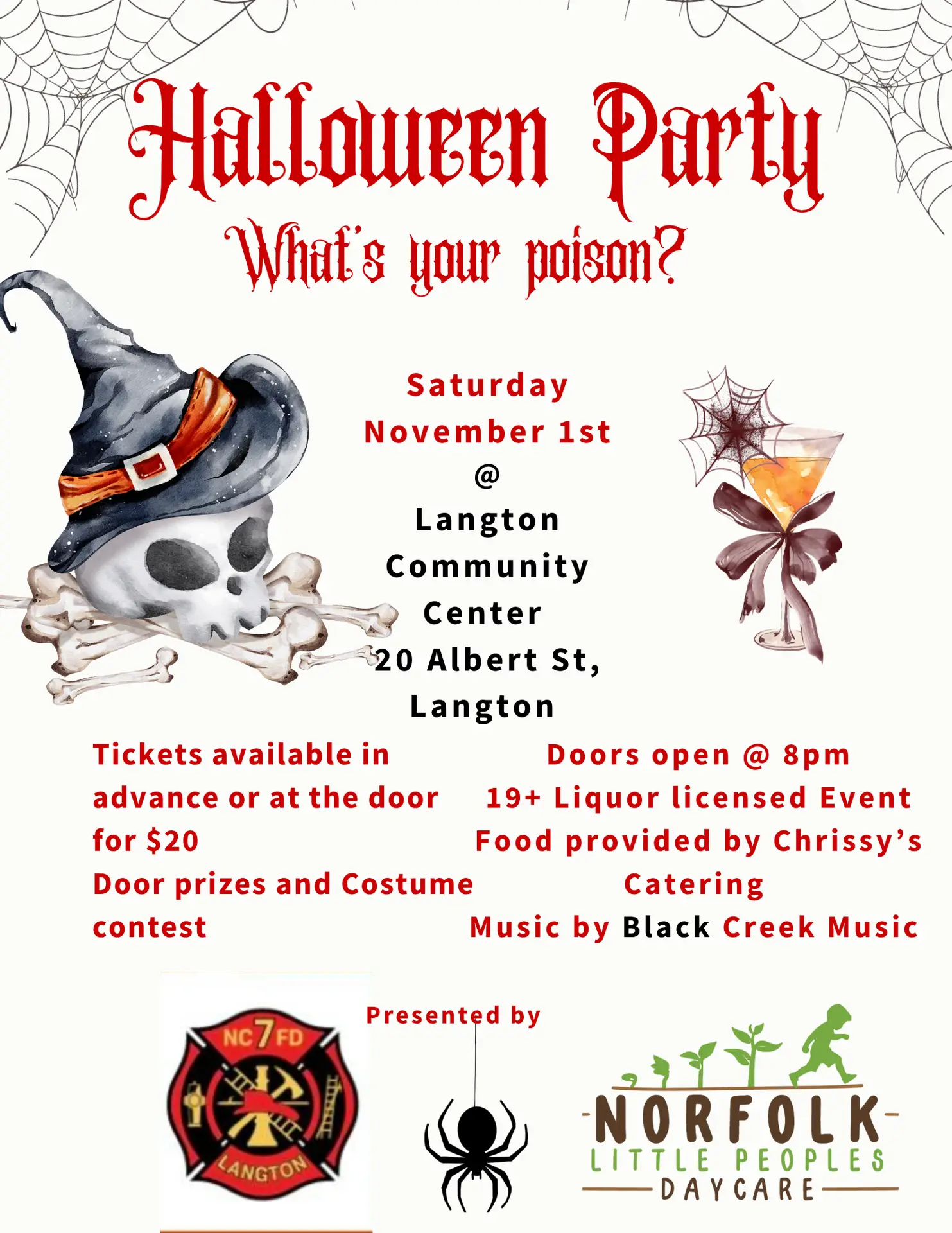 2025 halloween flyer #1